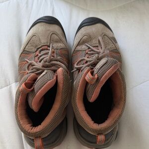 Keen Kids' Tan and Orange Sneakers